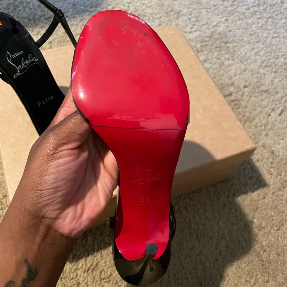 Christian Louboutin Black Elegant Heels - Picture 6 of 6
